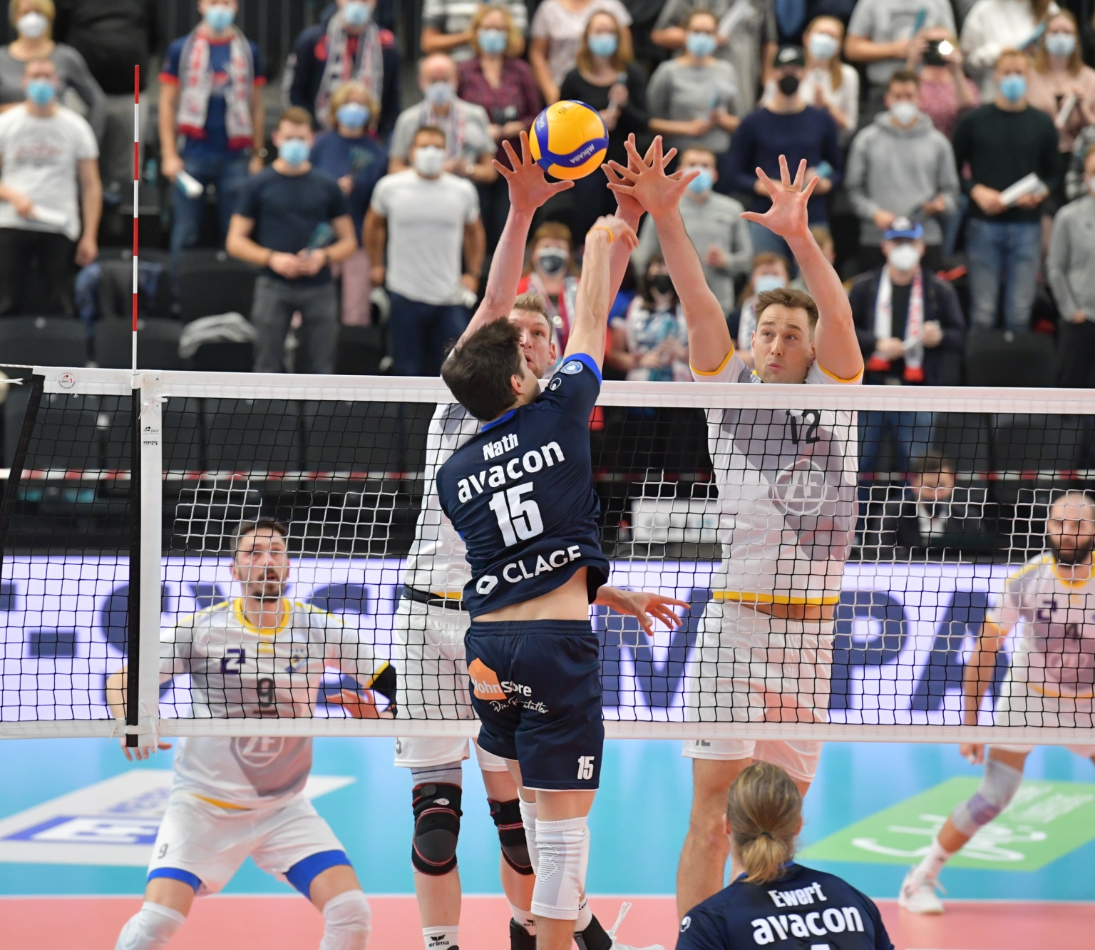 Blaues Auge für den VfB Friedrichshafen « VfB Friedrichshafen Volleyball