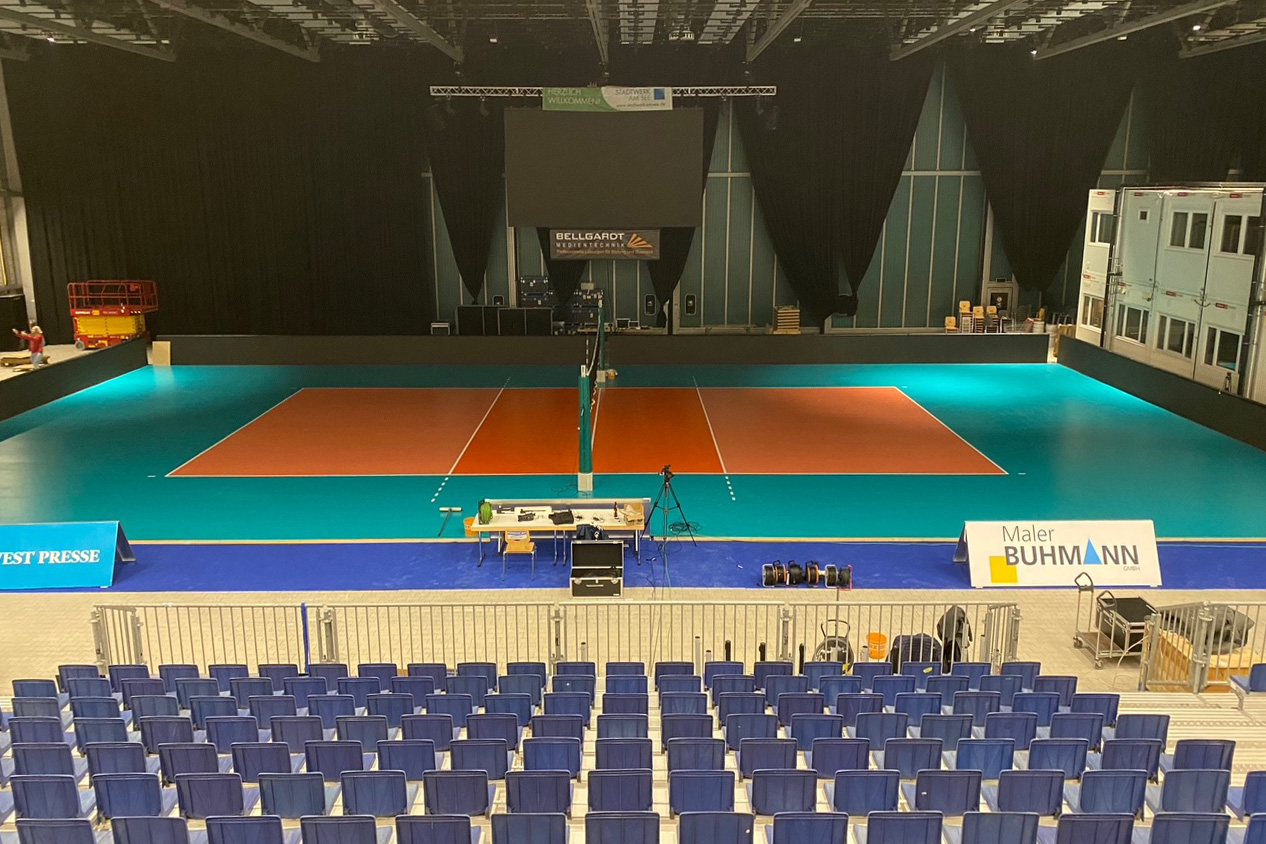 Neue Spielstätte! « VfB Friedrichshafen Volleyball